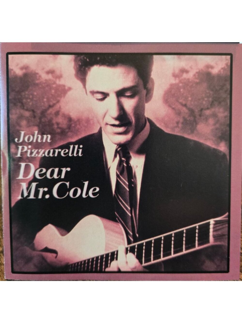 John Pizzarelli Dear Mr. Cole CD 1994 Jazz Vocal & Guitar BMG Heritage  37892cd
